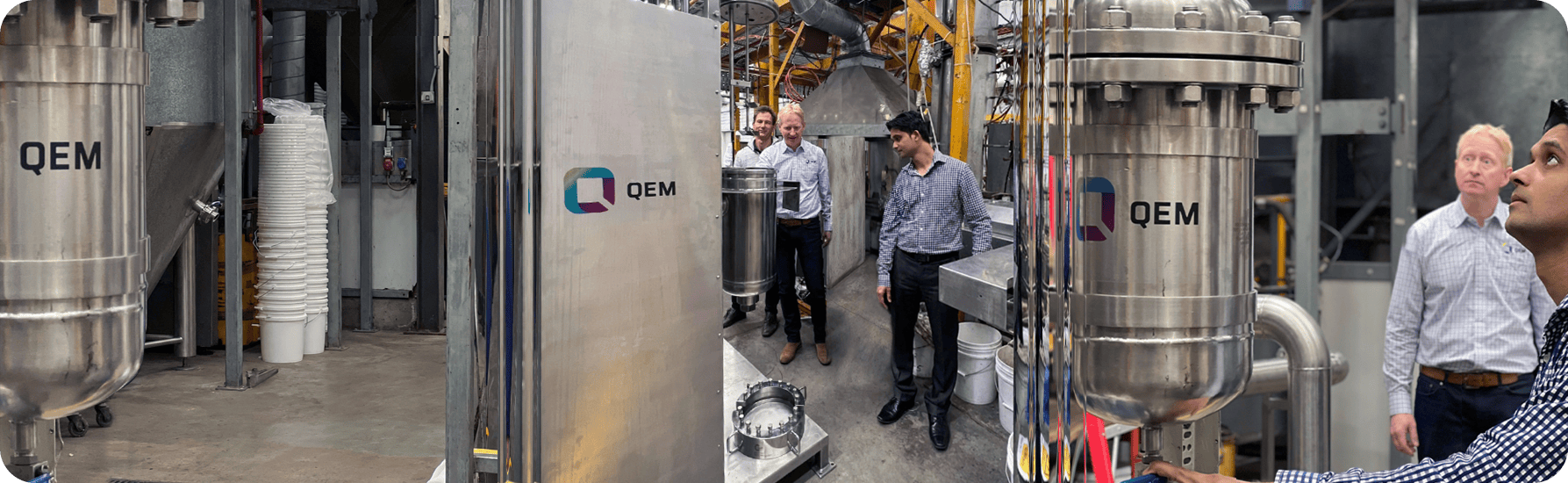 QEM Bench Scale Pilot Plant